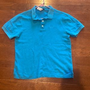 Mens medium blue Patagonia polo